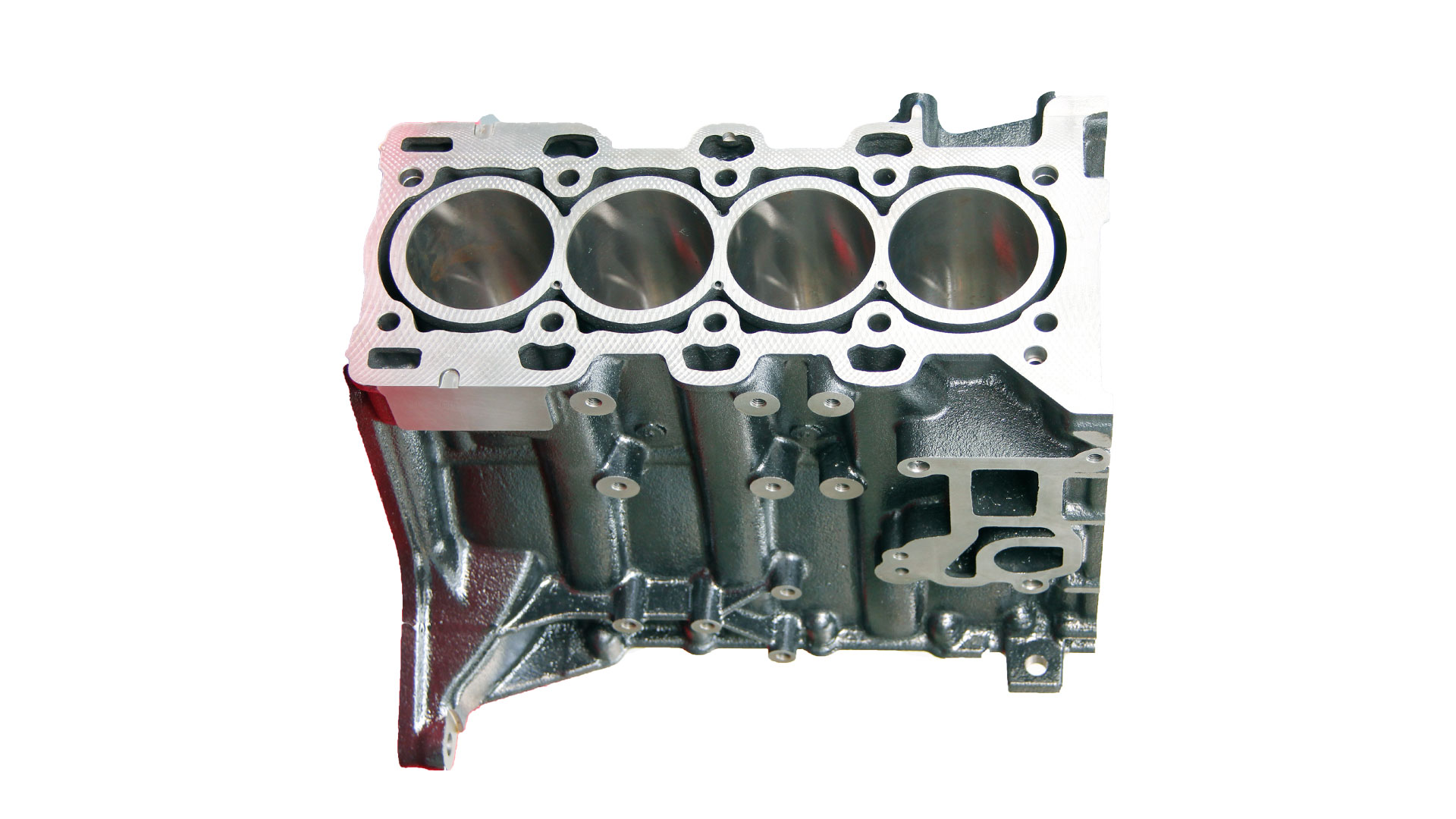 Four-cylinder block