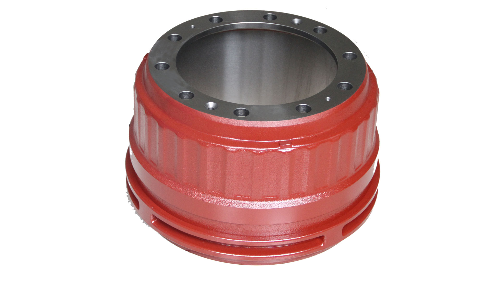 Steel hoop brake drum